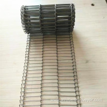 Stainless Steel Flat Flex Chocolate Enrobe mesh belt